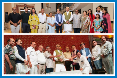 Hon’ble Governor Acharya Devvrat Ji visited our residence and later graced the inaugural Ramleela Mahotsav & Dussehra Mela 2025